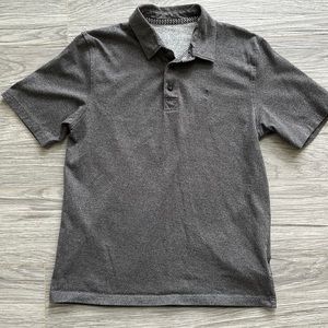 Volcom Polo style short sleeve shirt gray Youth size large / 12y